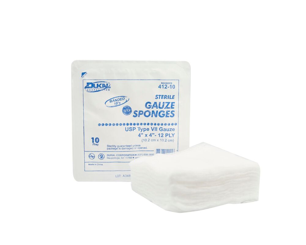 0724-12 healingroomnoel Sterile, Type VII Tray Gauze, 4