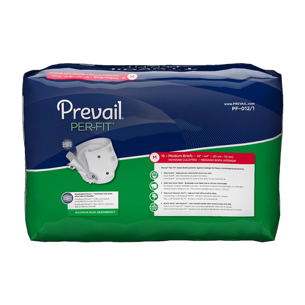 Prevail Per-Fit Men Male Adult Absorbent Underwear