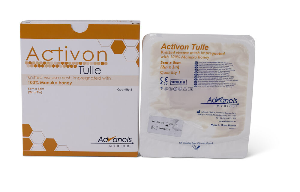 honey mesh dressing Activon Tulle Honey Dressing, 2
