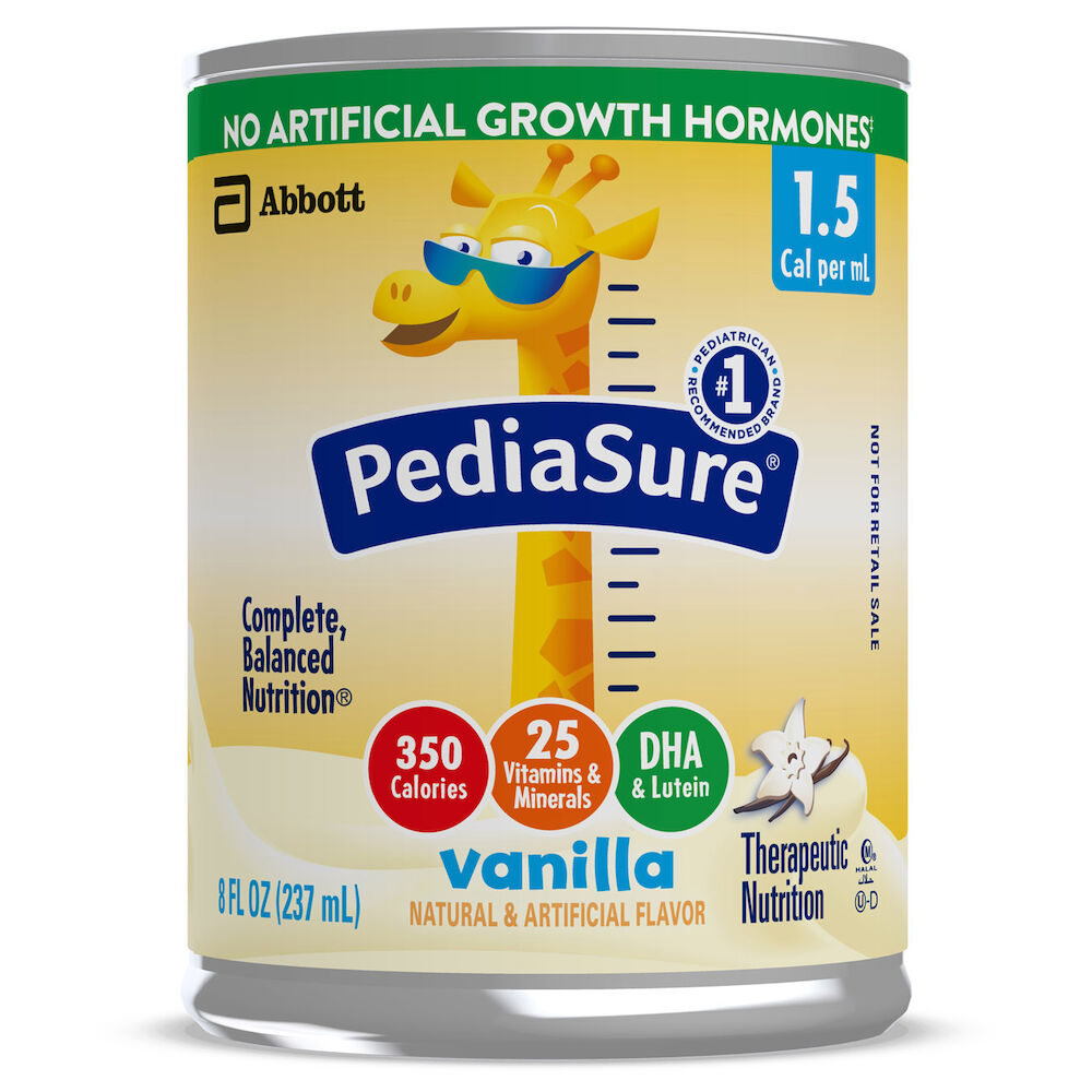 PediaSure® 1.5 Cal Vanilla 8 Ounce Can 24 Count Institutional | Byram  Healthcare