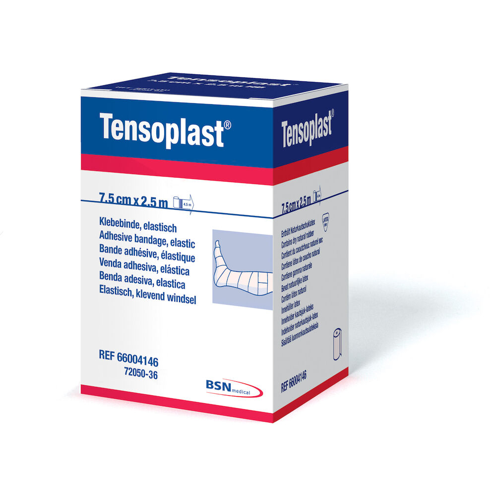 Tensoplast® Bandage Elastic Adhesive White 3"x5Yd Byram Healthcare