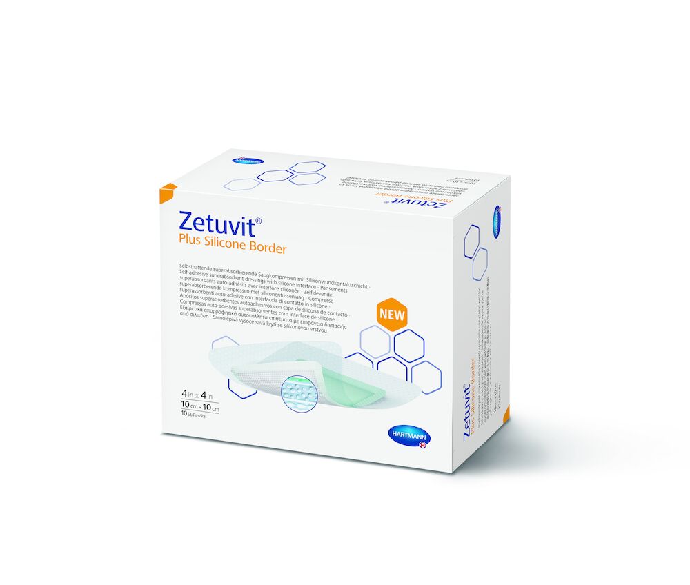 Zetuvit® Plus Silicone Border | Byram Healthcare