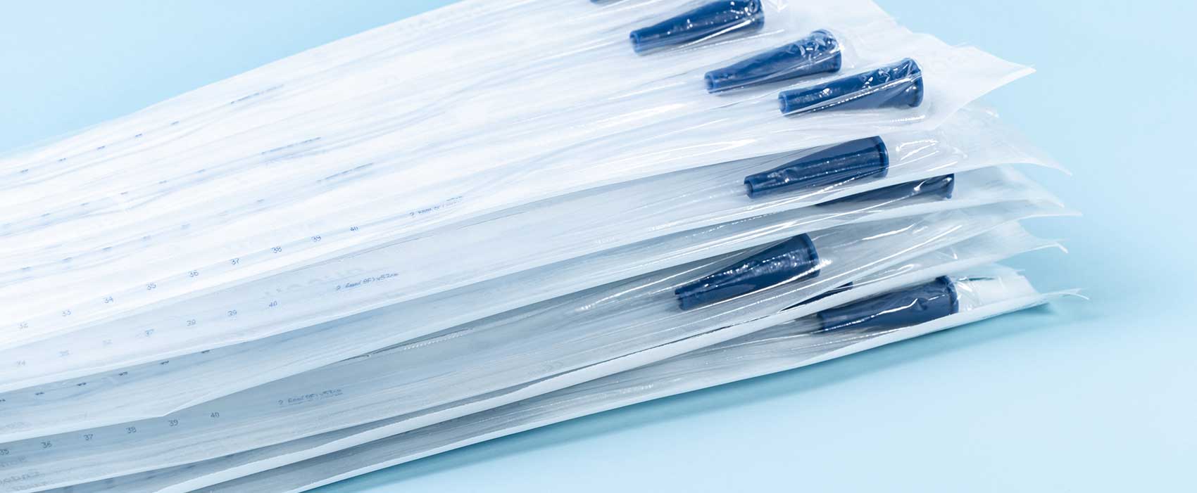bunch of catheters