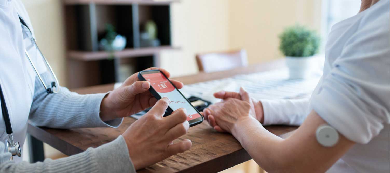 Doctor and patient checking app for Glucose Variability