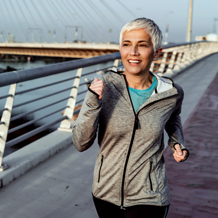 running