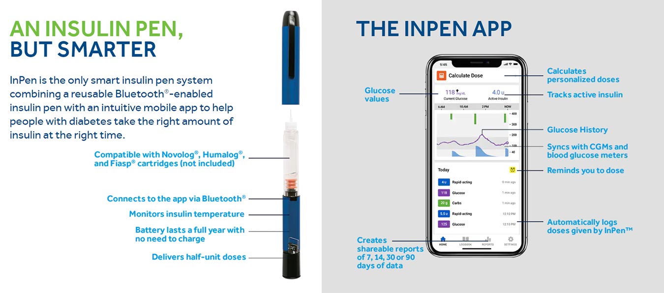 Medtronic Detailed Callouts Smart Insulin Pen