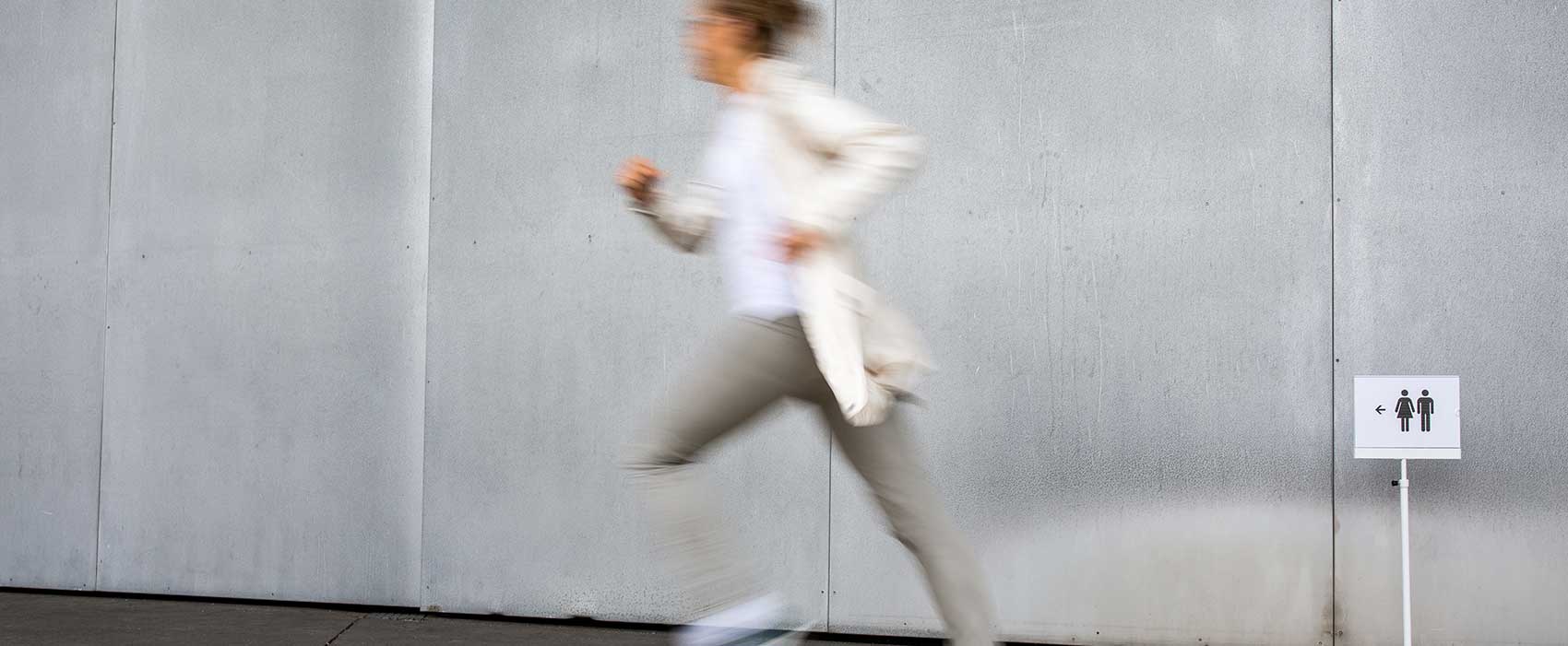 woman running